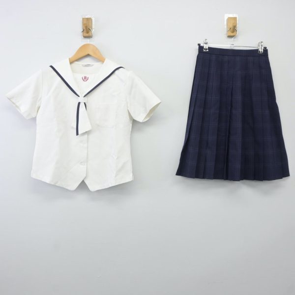 Your online store for 【中古】岡山県 勝山高等学校 女子制服 3点（セーラー服・スカート）sf024255 For Sale